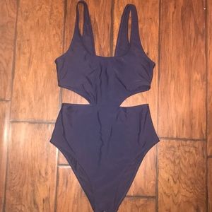 One piece bathing suit